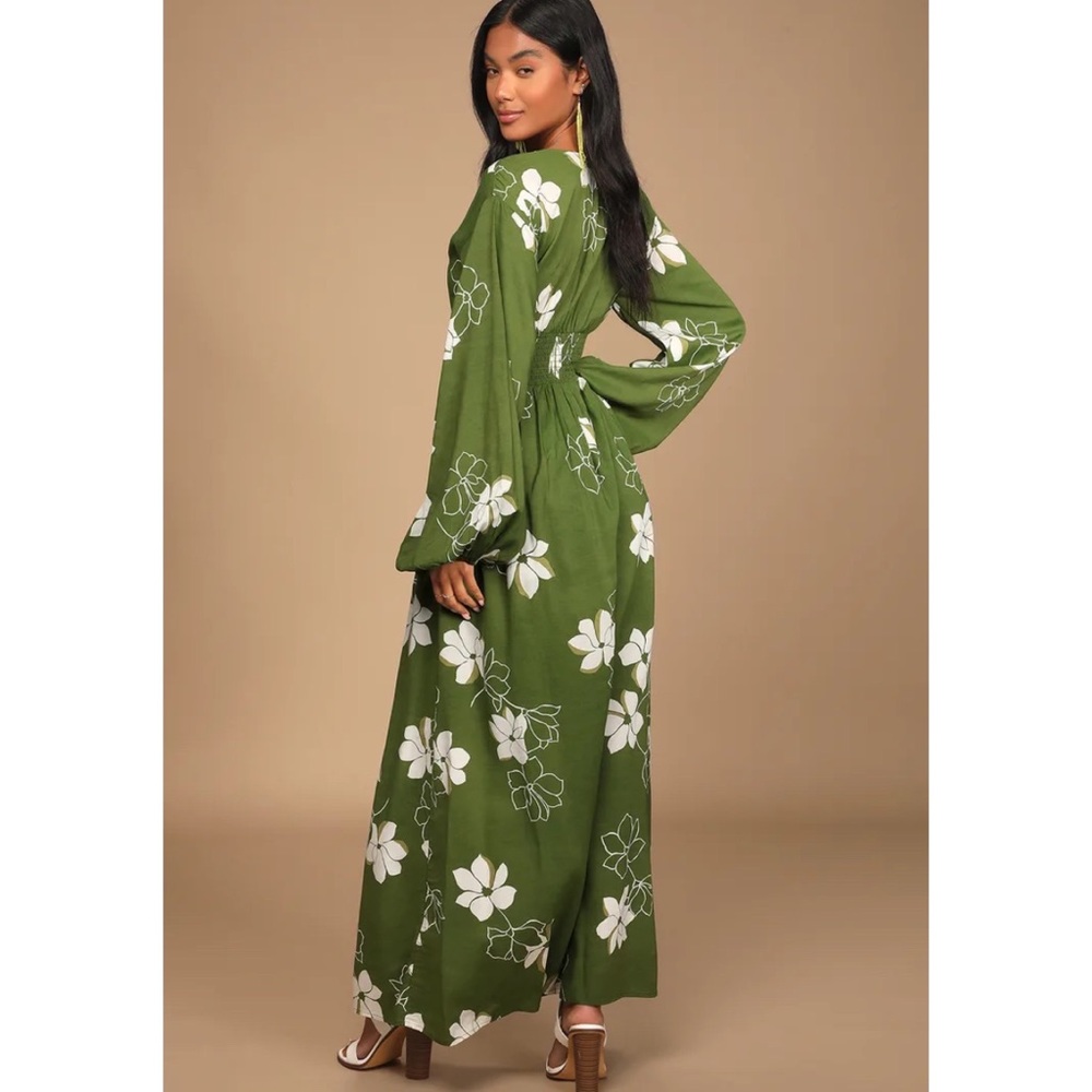 Billabong Floral Maxi Dress Night Bloom - Picture 7 of 14